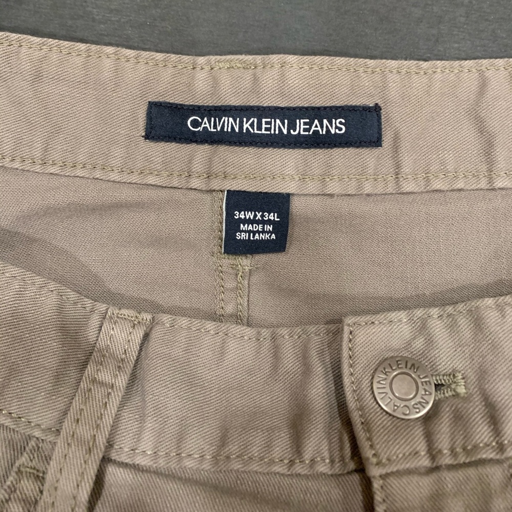 GRAY MENS CALVIN KLEIN JEANS